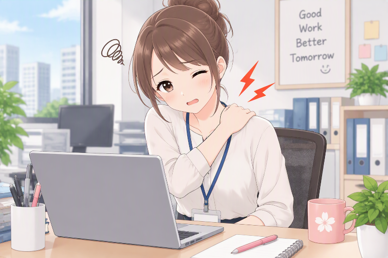 首こり・肩こりをやっつけたい！